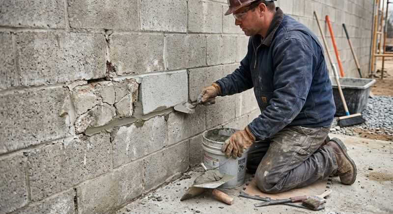 Block Masonry Repair