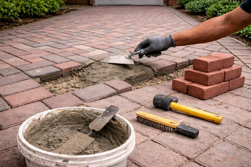 Brick Driveway Repair