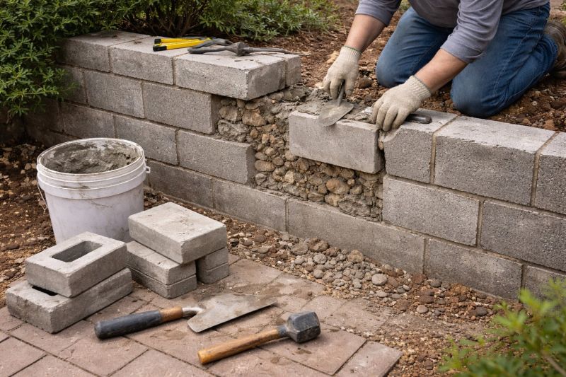 Block Wall Repair in Montgomery, AL