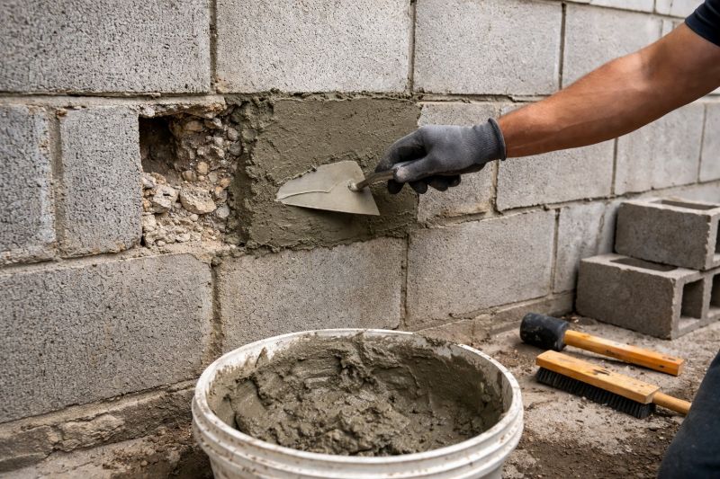 Block Wall Repair in Prattville, AL