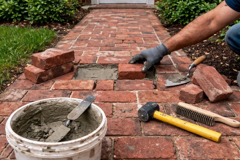 Brick Driveway Repair in Montgomery, AL