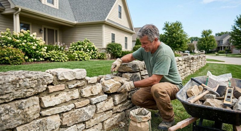 Brick Fence Repair in Montgomery, AL