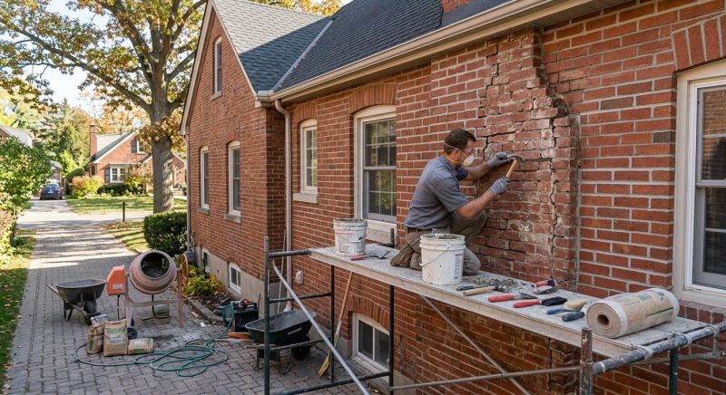 Brick Masonry Restoration in Montgomery, AL
