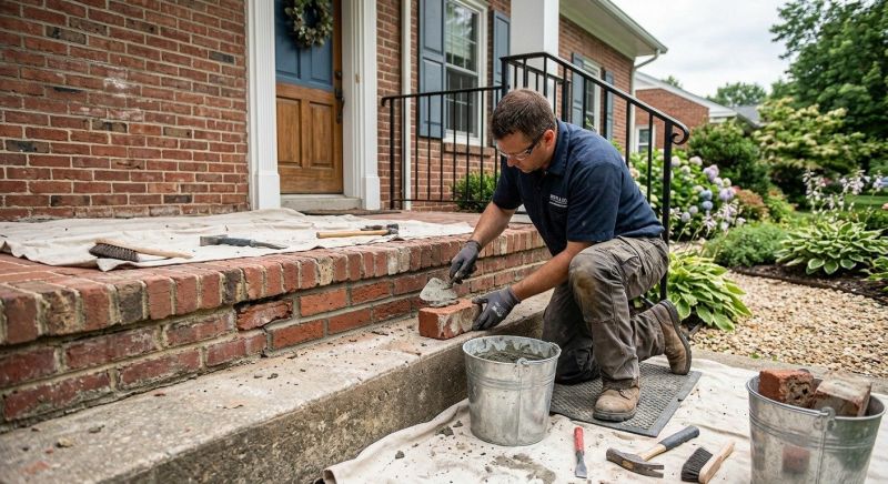 Brick Stairs Repair in Elmore County, AL