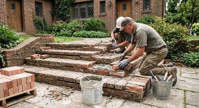 Brick Stairs Repair in Montgomery, AL