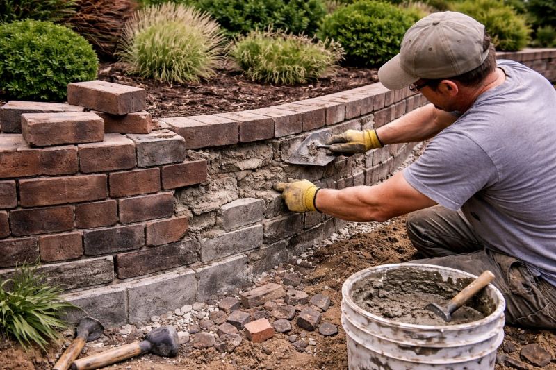 Brick Wall Repair in Montgomery, AL