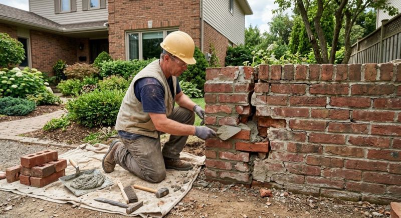Brick Wall Repair in Wetumpka, AL