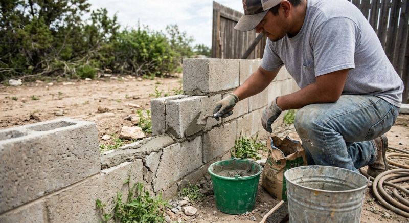 Concrete Block Repair in Elmore County, AL