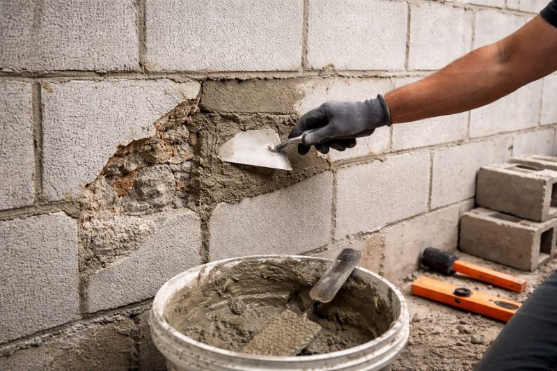 Concrete Block Repair in Montgomery, AL