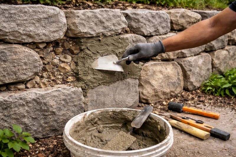 Retaining Wall Repair in Elmore, AL