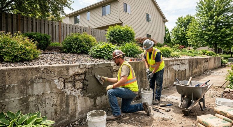 Retaining Wall Repair in Elmore County, AL