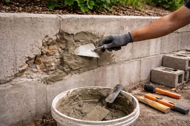 Retaining Wall Repair in Montgomery, AL