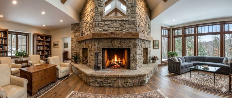 Stone Chimney Installation in Elmore County, AL
