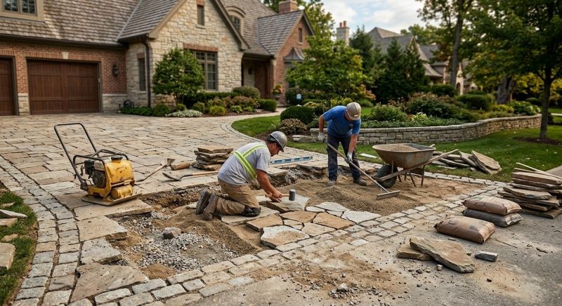 Stone Driveway Repair in Montgomery, AL