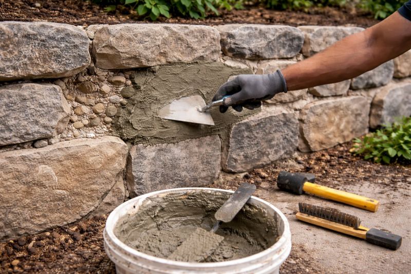 Stone Masonry Repair in Deatsville, AL