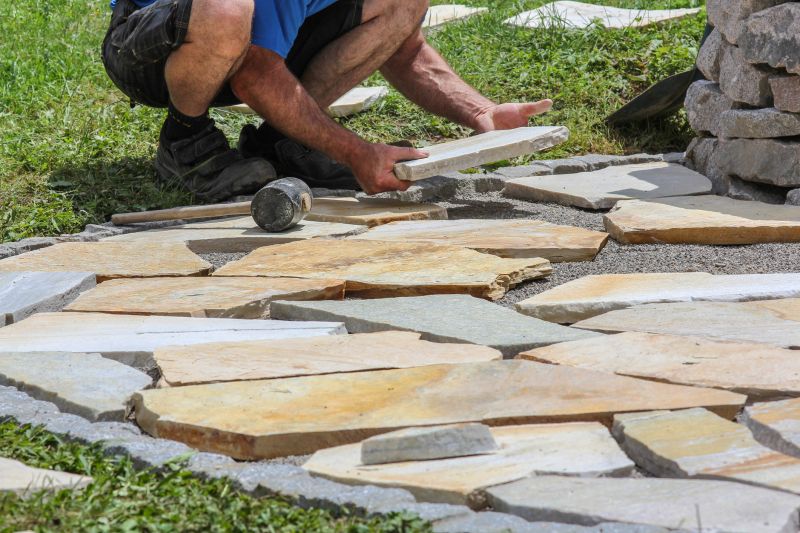 Stone Walkway Repair in Montgomery, AL