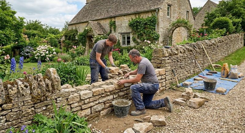 Stone Wall Repair in Montgomery, AL