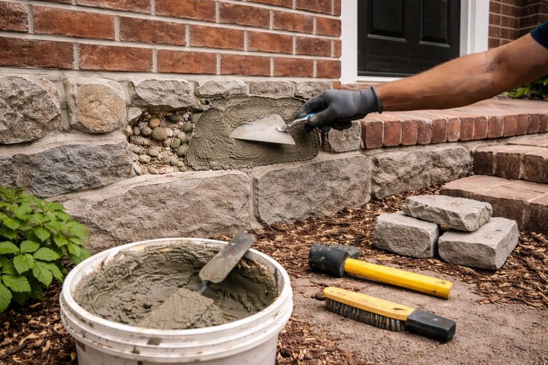 Stonework Repair in Elmore, AL