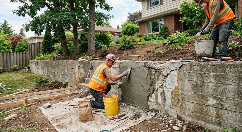 Retaining Wall Repair in Wetumpka, AL